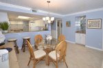 Dining Area with adjacent Wet Bar